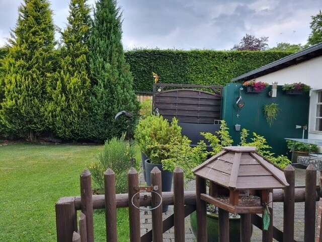 Terassen f�r beide Whg Mehrfamilienhaus Monschau / Konzen