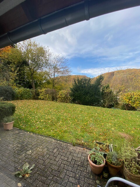 Aussicht Garten Erdgeschosswohnung Schleiden