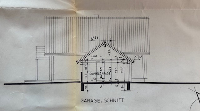 Garage Schnitt Einfamilienhaus Schleiden