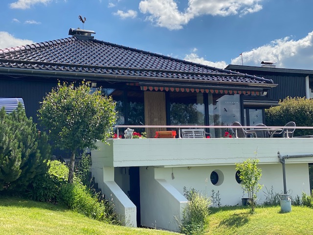 Gartenansicht Zingscheid-Hellenthal Einfamilienhaus Traumhaus + ELW mit fantastischer Weitsicht