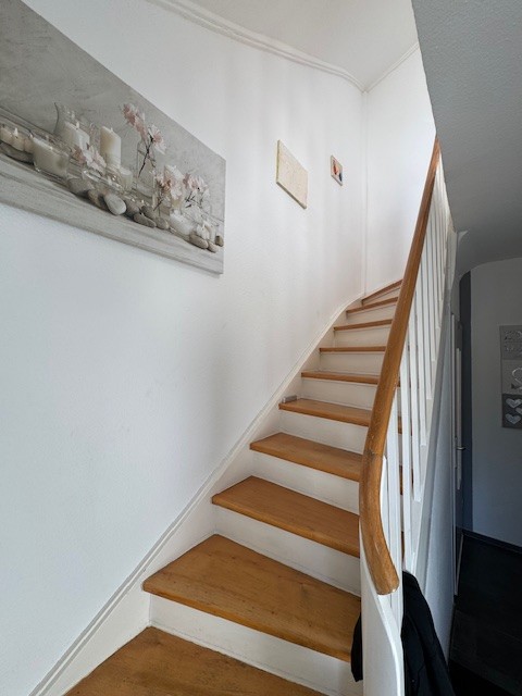 Treppe zum 1. OG Reihenmittelhaus Stolberg (Rheinland) / Breinig