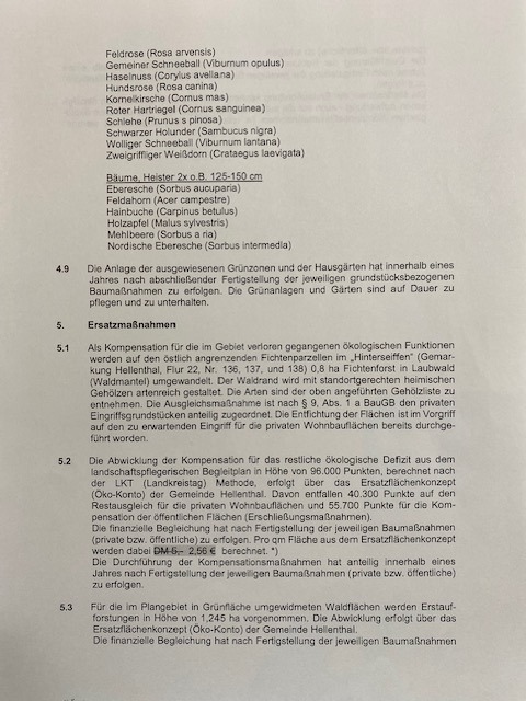 TXT Festsetzung 5 Wohngrundst�ck Hellenthal