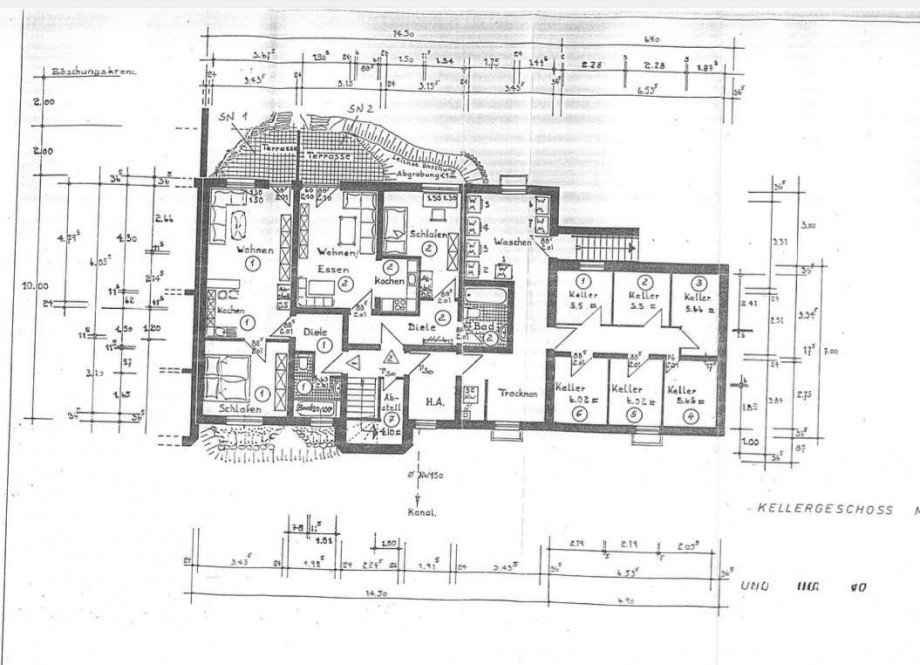 Grundriss Mehrfamilienhaus Alsdorf