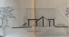 SW Ansicht Fluthaus - Holz-Einfamilienhaus mit Doppelgarage im Dornr�schenschlaf
Solide Basis f�r Macher und Handwerker