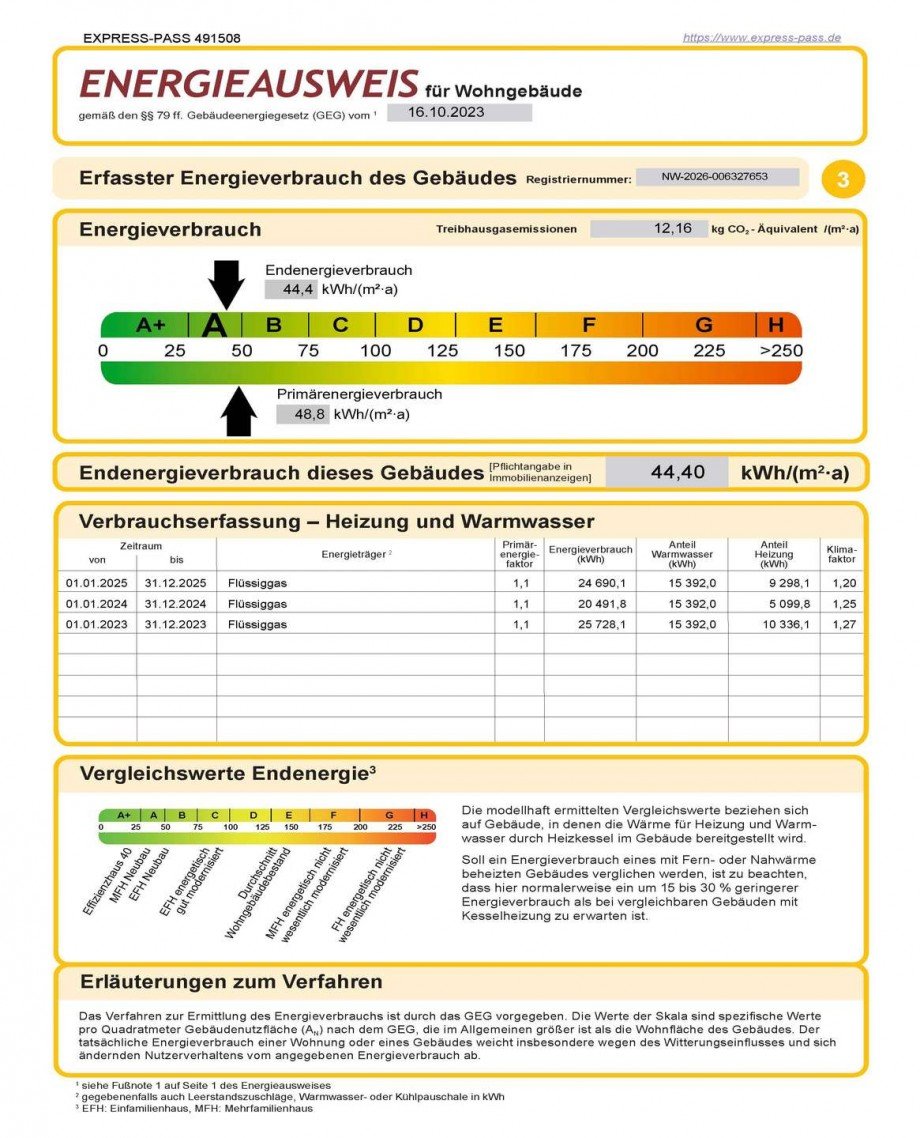 Energie Ausweis_Seite_3 Wohnung Alsdorf