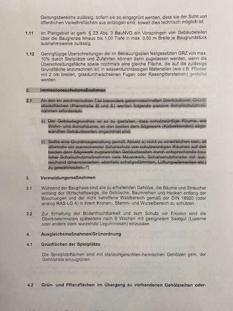TXT Festsetzung 2 Freizeitgrundst�ck Hellenthal