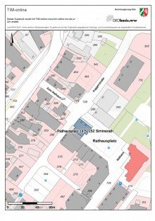 Flurplan_Seite_1 Attraktive Gewerbeeinheit in Toplage am Rathausplatz - in Simmerath