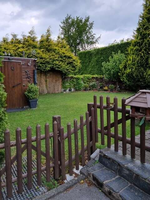 Terassen f�r beide Whg Mehrfamilienhaus Monschau / Konzen