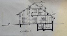 Schnitt B-B Fluthaus - Holz-Einfamilienhaus mit Doppelgarage im Dornr�schenschlaf
Solide Basis f�r Macher und Handwerker