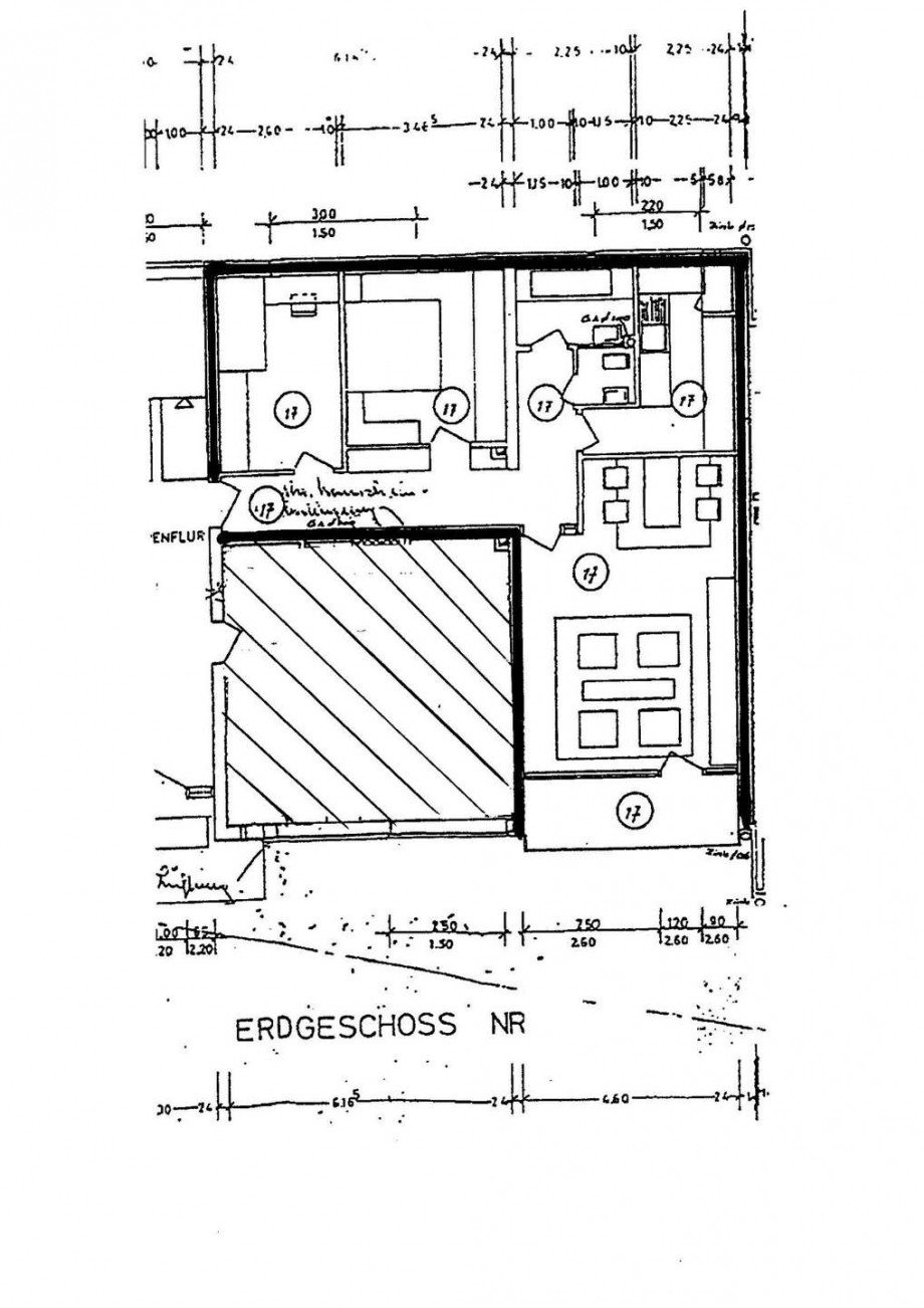 Grundriss Wohnung Erdgeschosswohnung Aachen / Rothe Erde