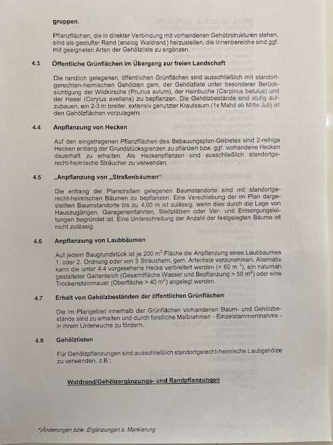 TXT Festsetzung 3 Freizeitgrundst�ck Hellenthal